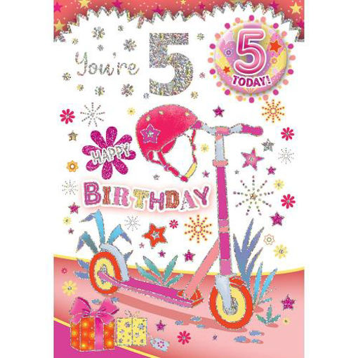 Picture of 5 TODAY BADGE CARD SCOOTER